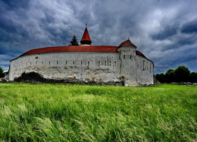 Cetati si castele - Cetatea Prejmer - Biserica Evanghelica si Cetatea Taraneasca